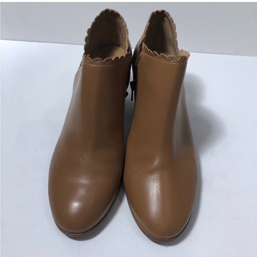 Jack Rogers leather tan booties. Size 8. In good condition. - Picture 3 of 9